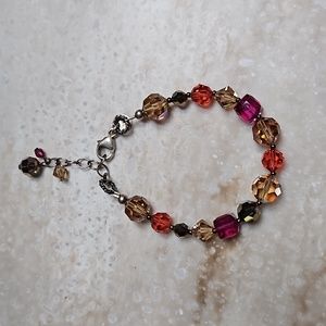 😍Emily Ray 925 Silver Beaded Bracelet😍NWOT